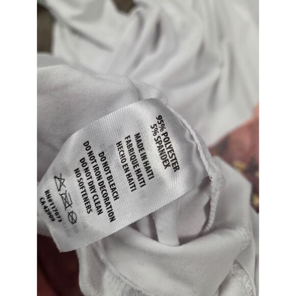 Vapor Apparel Seize the Ray Topo Skies Solar Long Sleeve White Tshirt Size Large - Picture 4 of 6